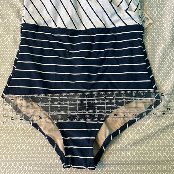 Kona Sol Women’s One Piece Swimsuit Bathing Suit size L Large 12-14 - Picture 5 of 7